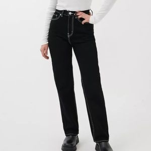 BDG Urban Outfitter High-Waisted Cowboy Jean – Black Denim Size 27